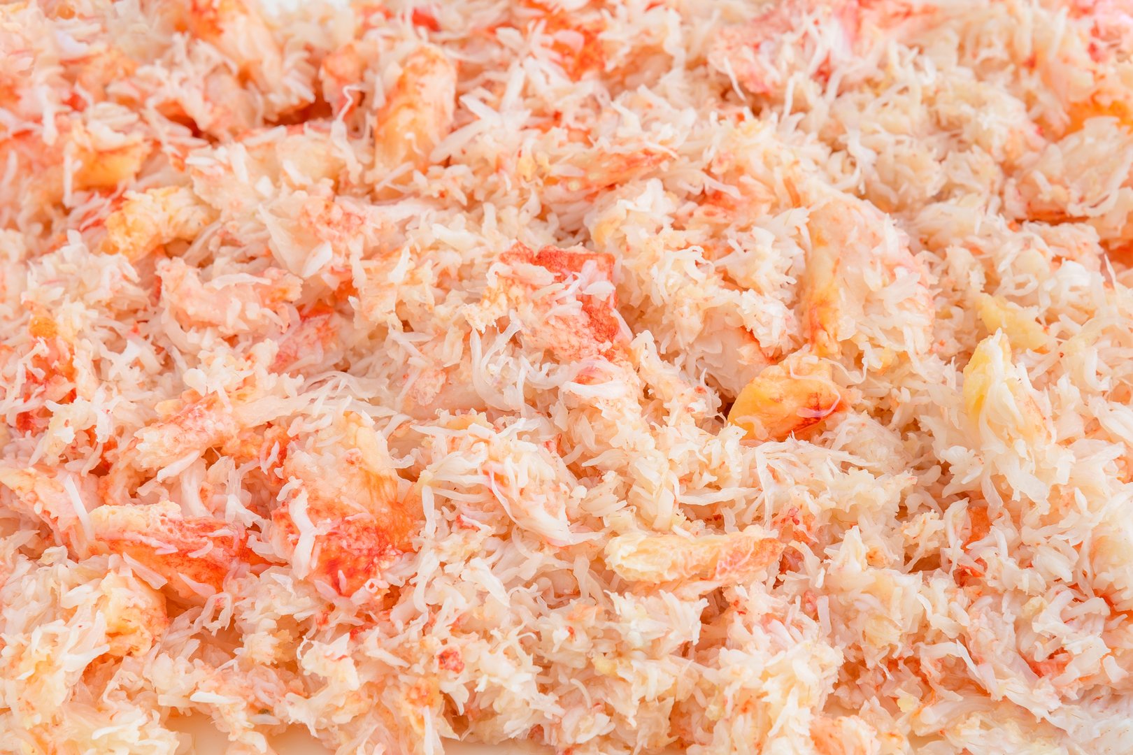 Photo Crab meat for cutlets or minced meat