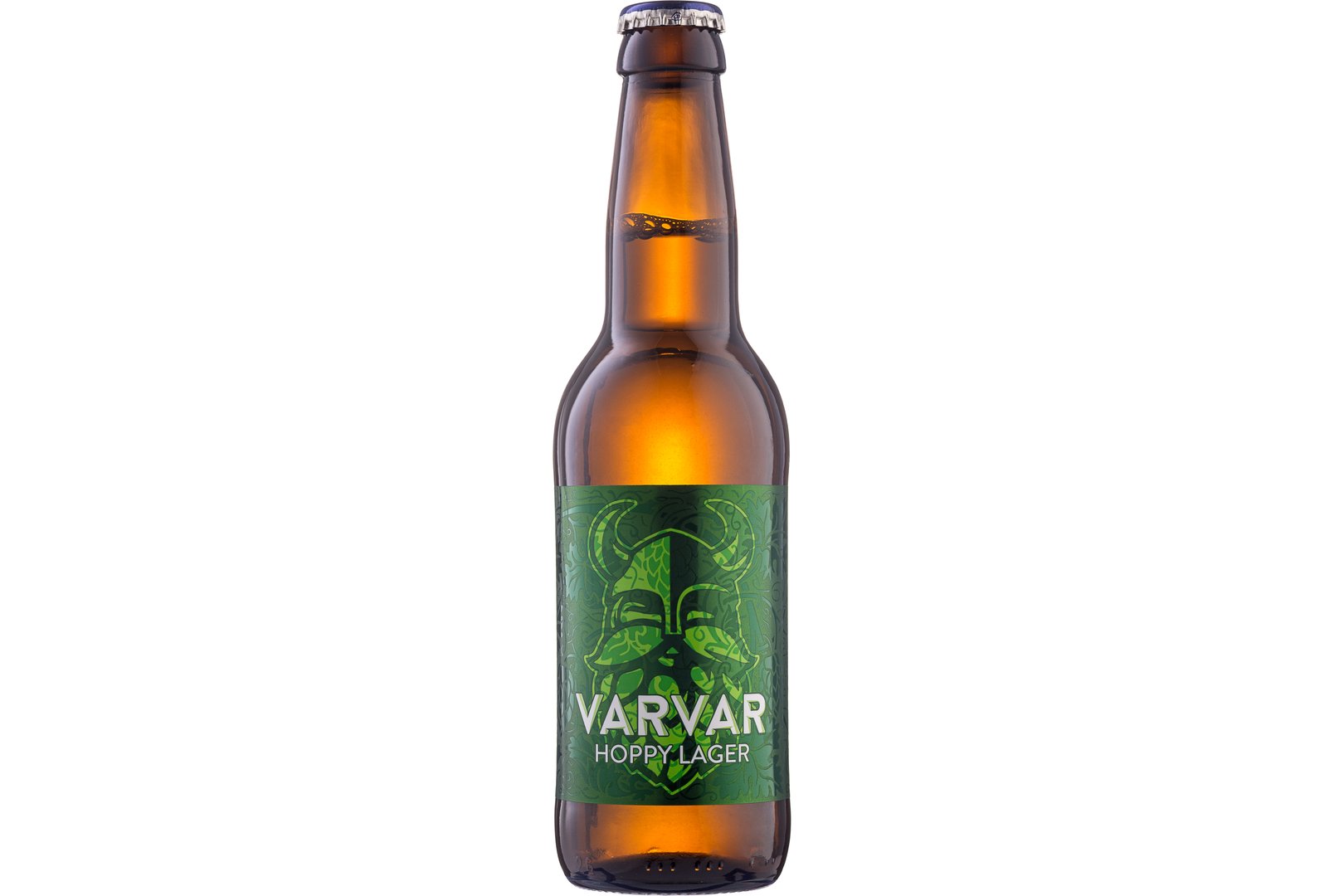 Фото Страва Пиво світле нефільтроване Varvar Hoppy Lager 5.0%  0,33 л Україна