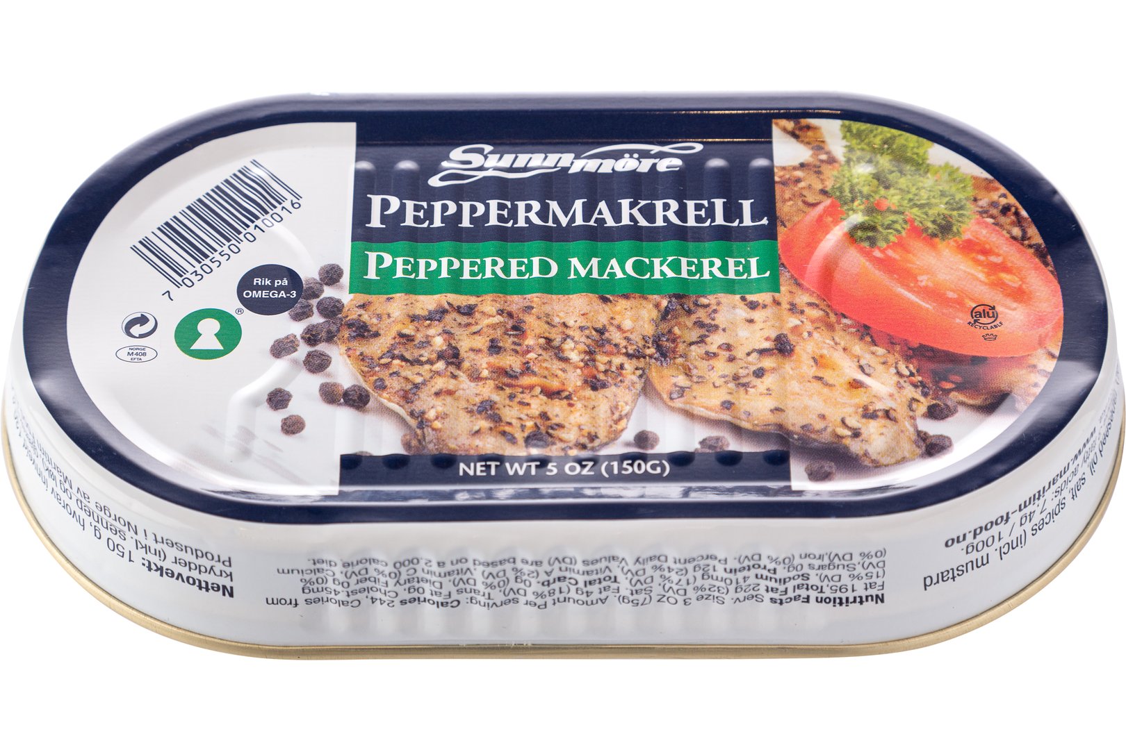 Фото Филе скумбрии с перцем (peppermackerel sunnmore/scombrus scom) 150 г Норвегия