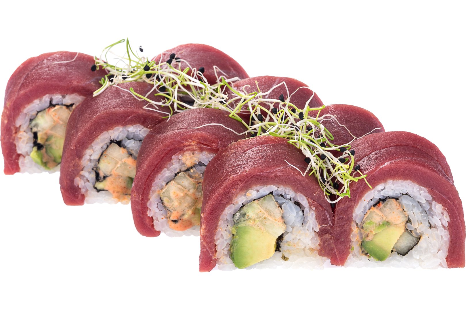 Photo Dish Roll with tuna spicy